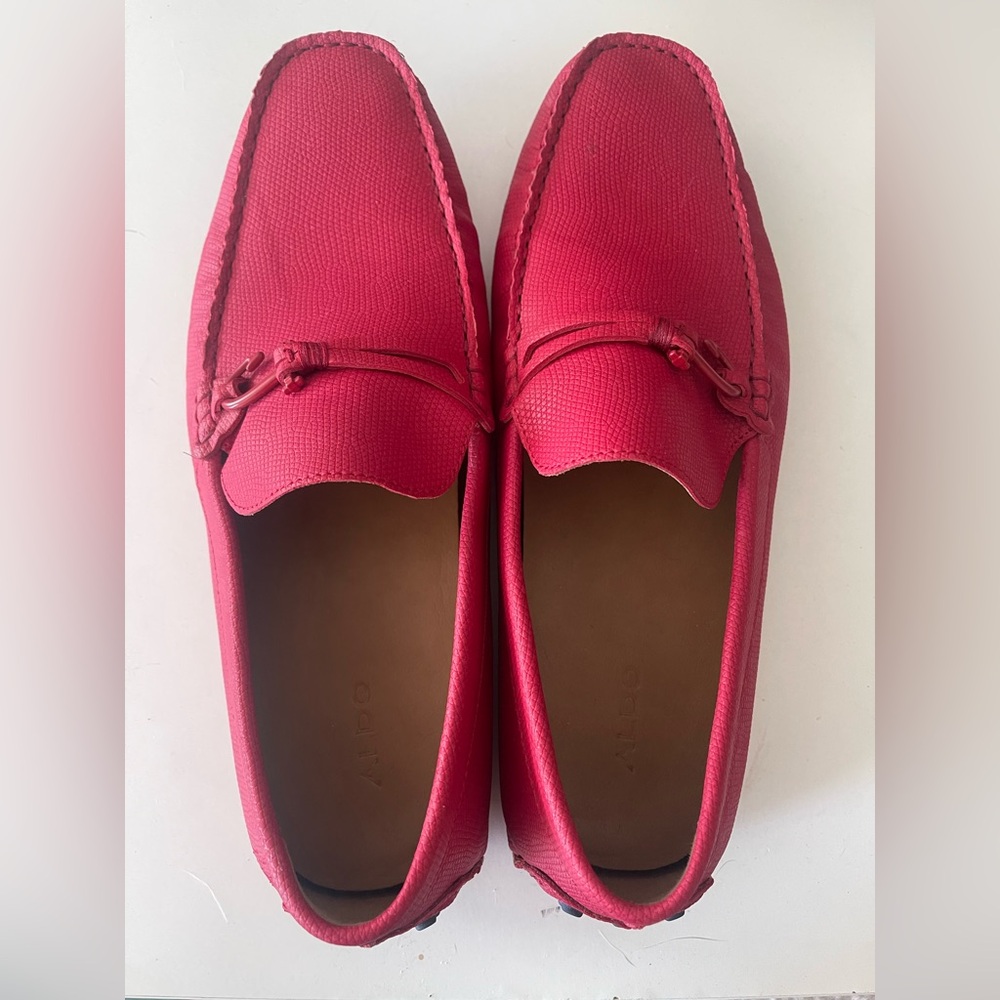 Aldo Classic Red Men's Loafers - LIKE NEW!